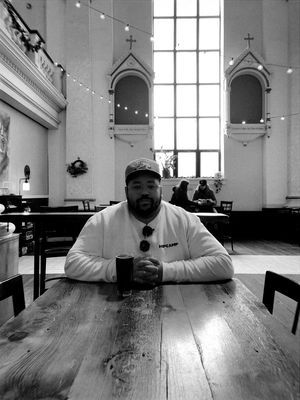 Sitting in a Baltimore taproom